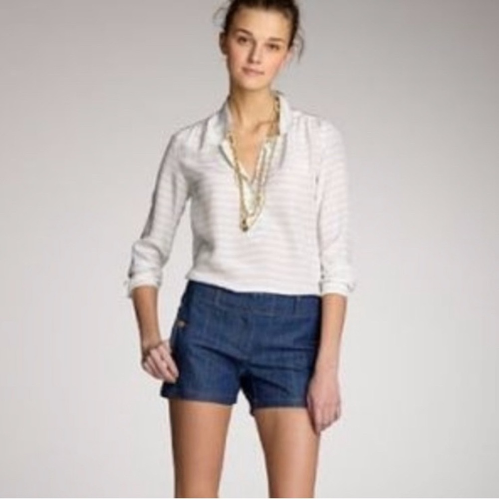 J Crew Denim Cruise Shorts